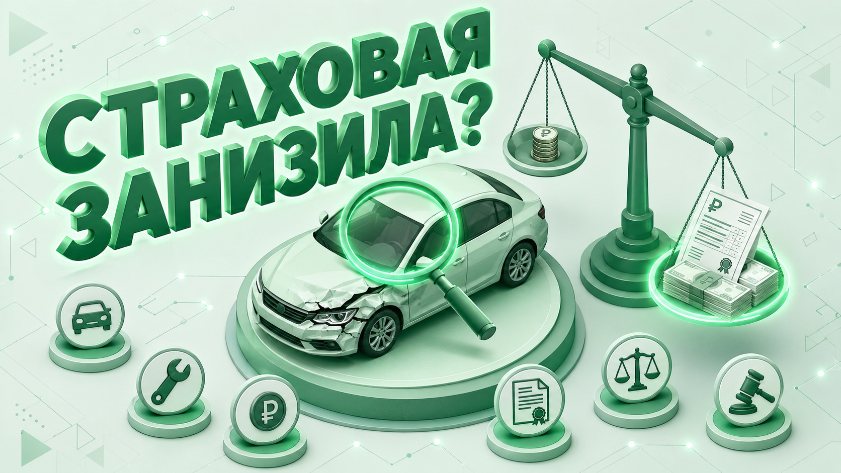 Независимая автотехническая экспертиза при заниженной выплате по ОСАГО:  автомобиль и оценка реального ущерба